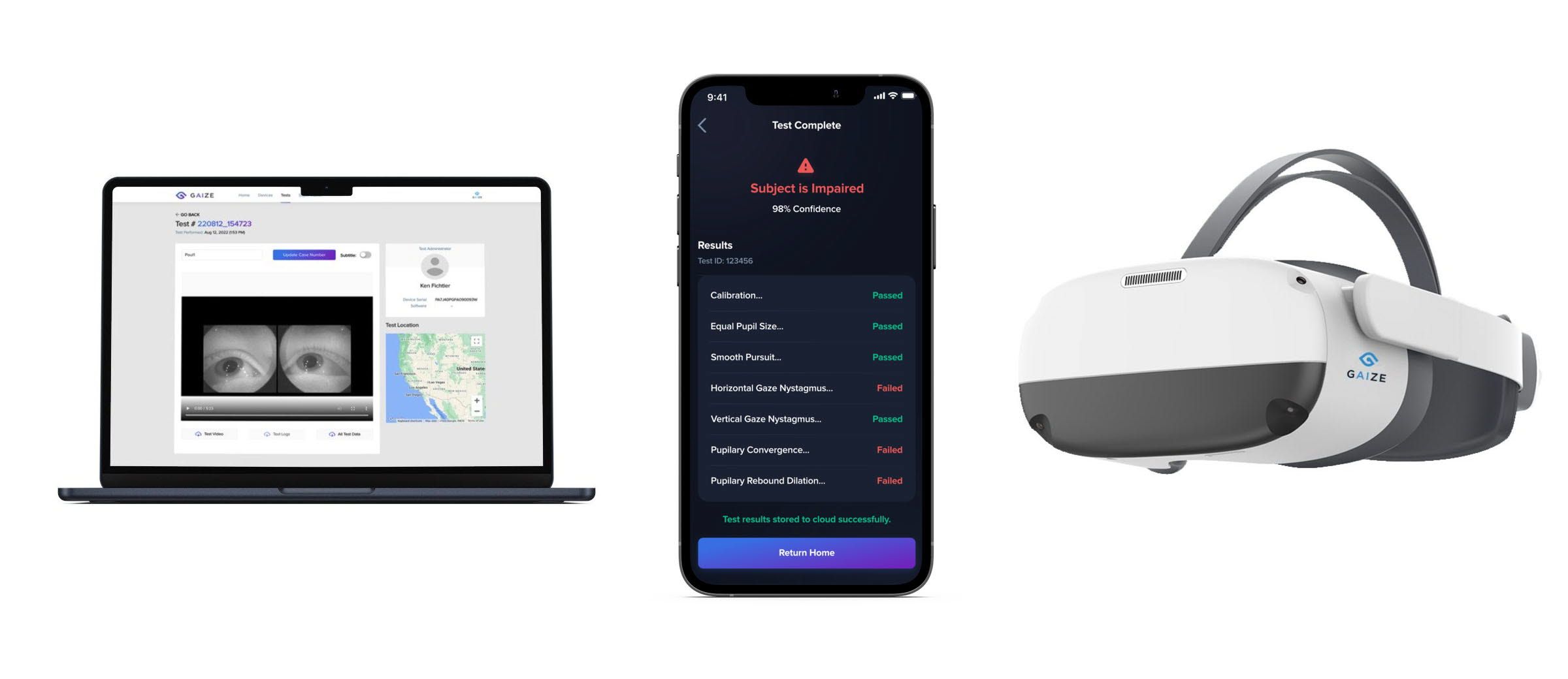 Gaize - Cannabis impairment test tools