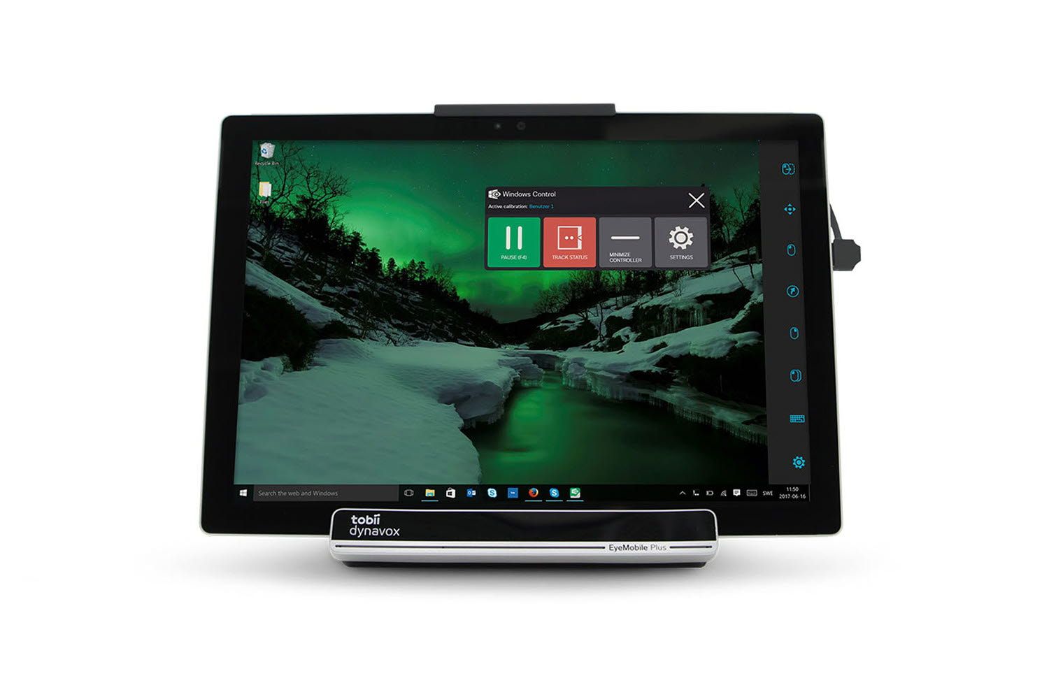 Tobii Dynavox EyeMobile Plus with Windows Control software