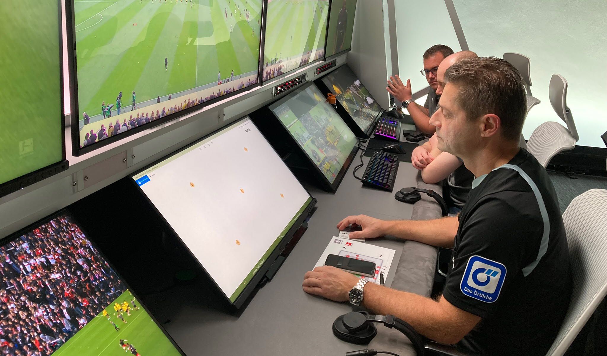 Bundesliga VAR workstation