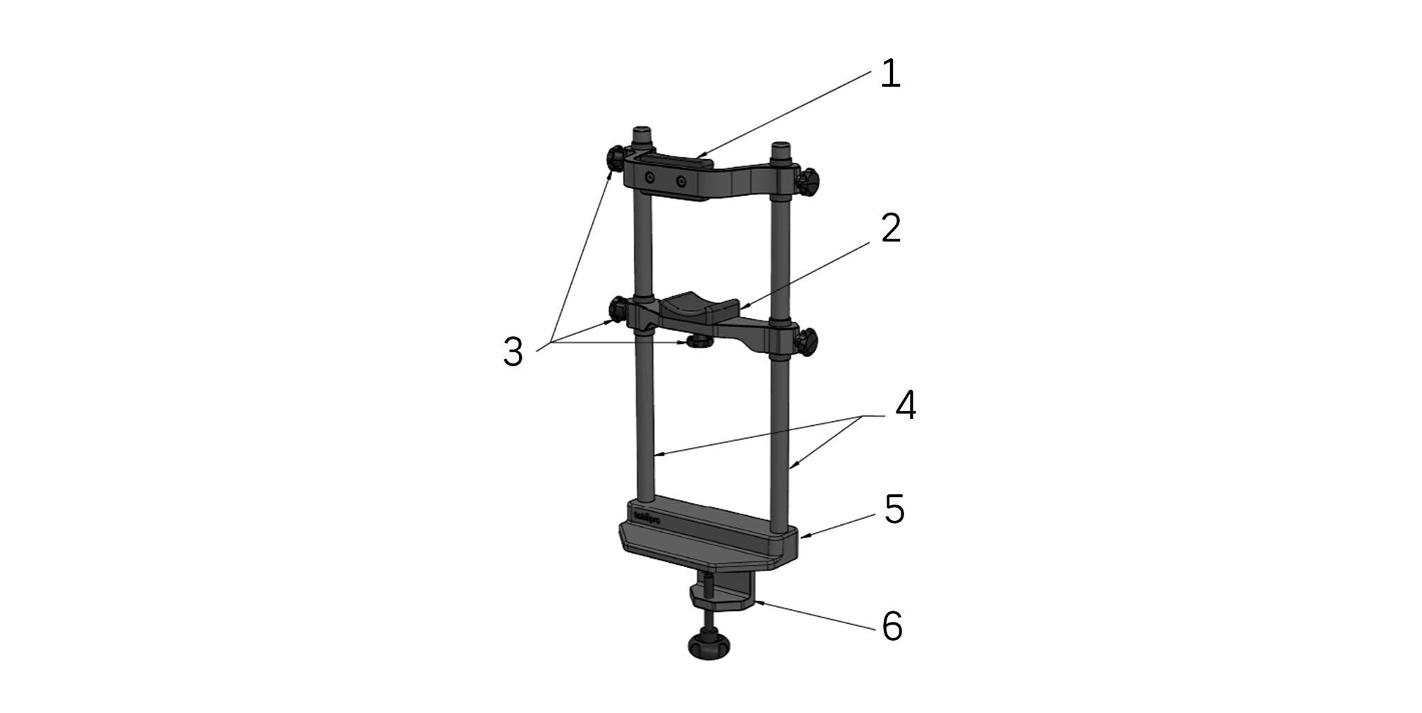 Chin Rest components