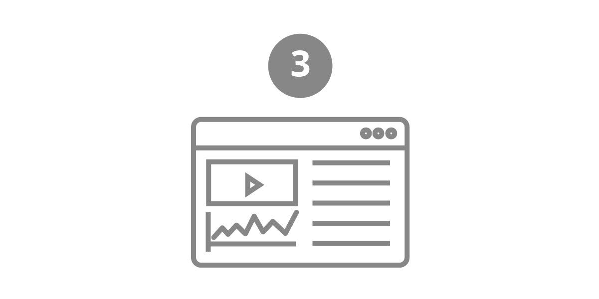 Analyze your experiment icon - Sticky by Tobii Pro