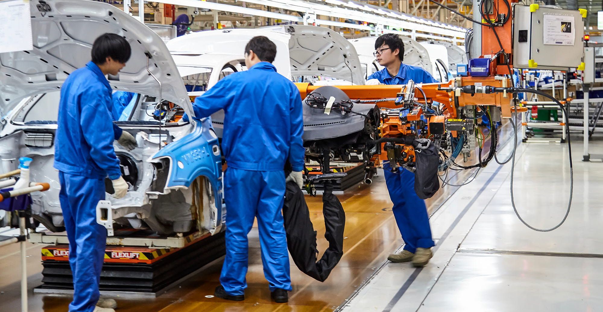 Car assembly line