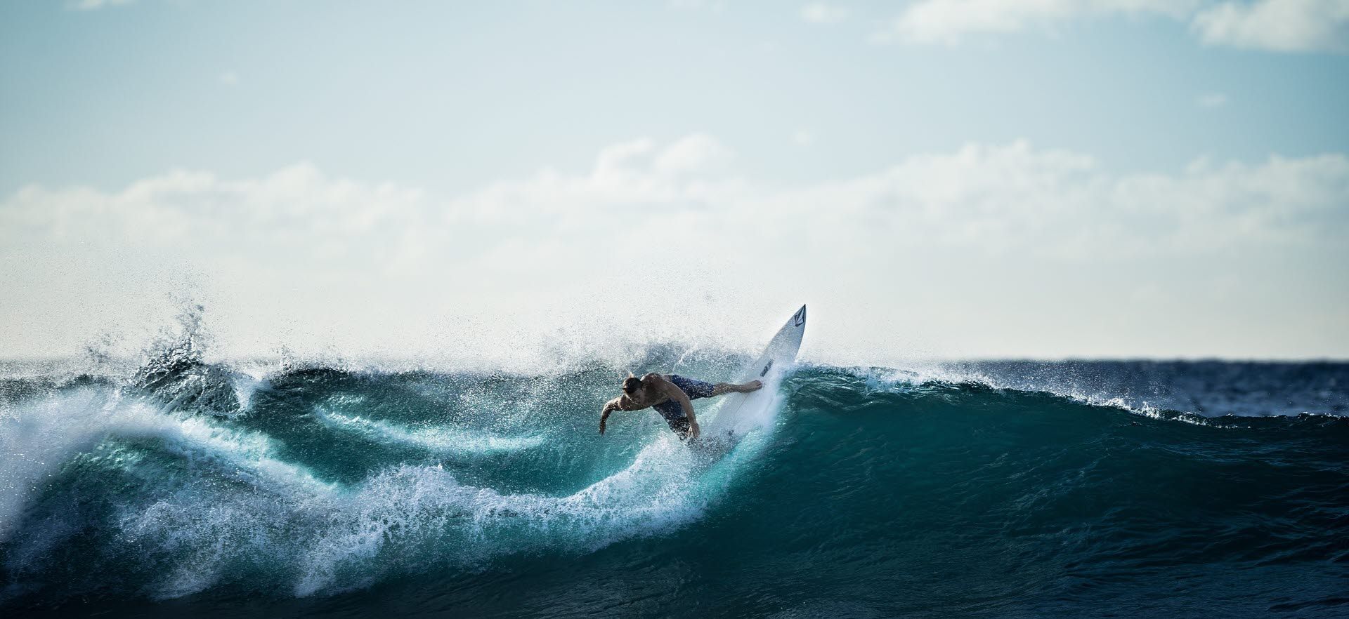 Someone surfing