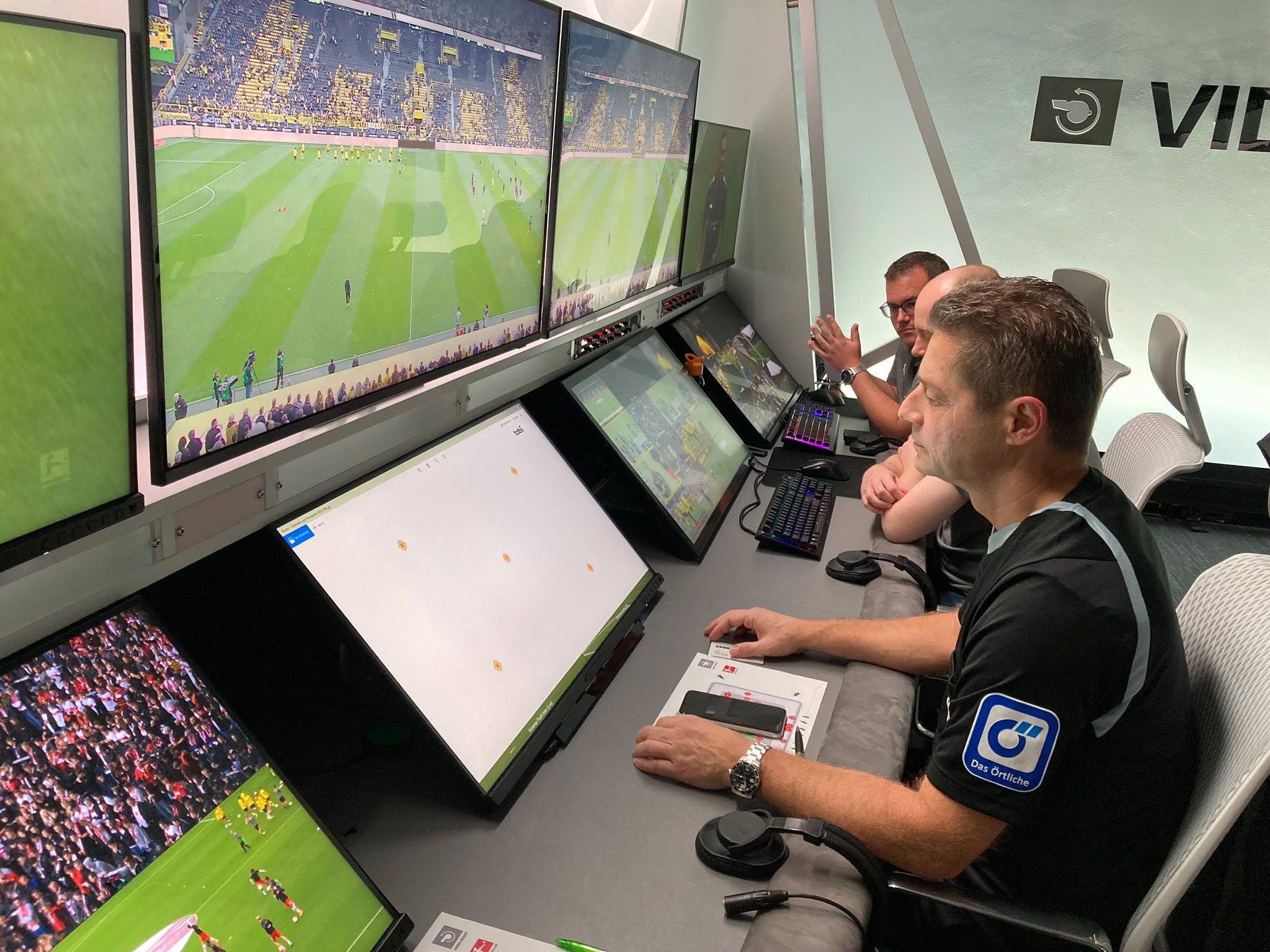 Bundesliga VAR workstation