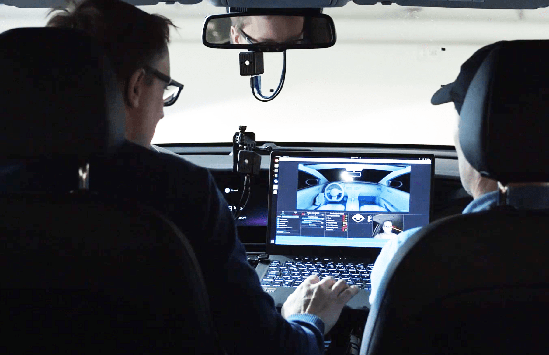 Tobii DMS inside a car