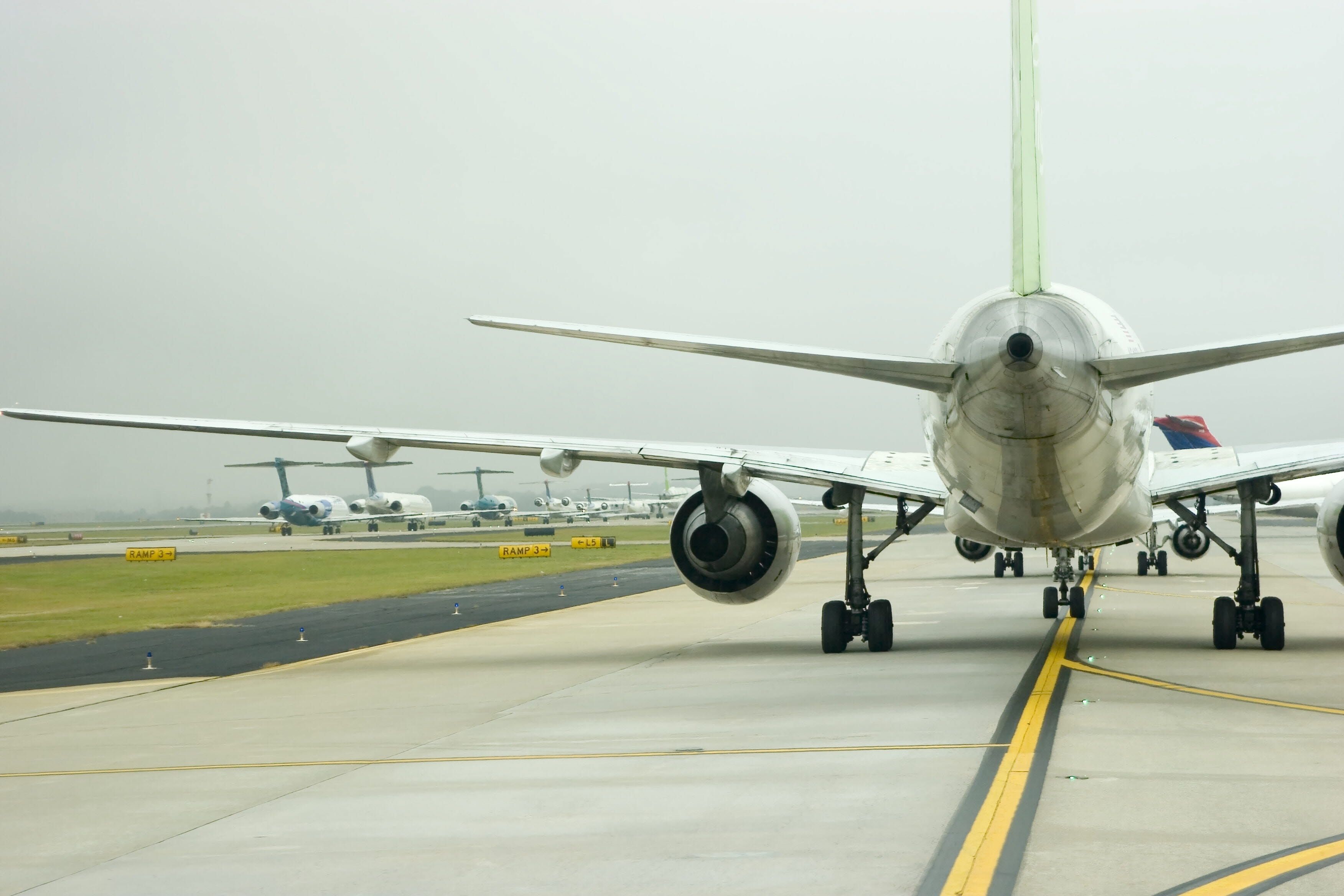 Airplane on the tarmac