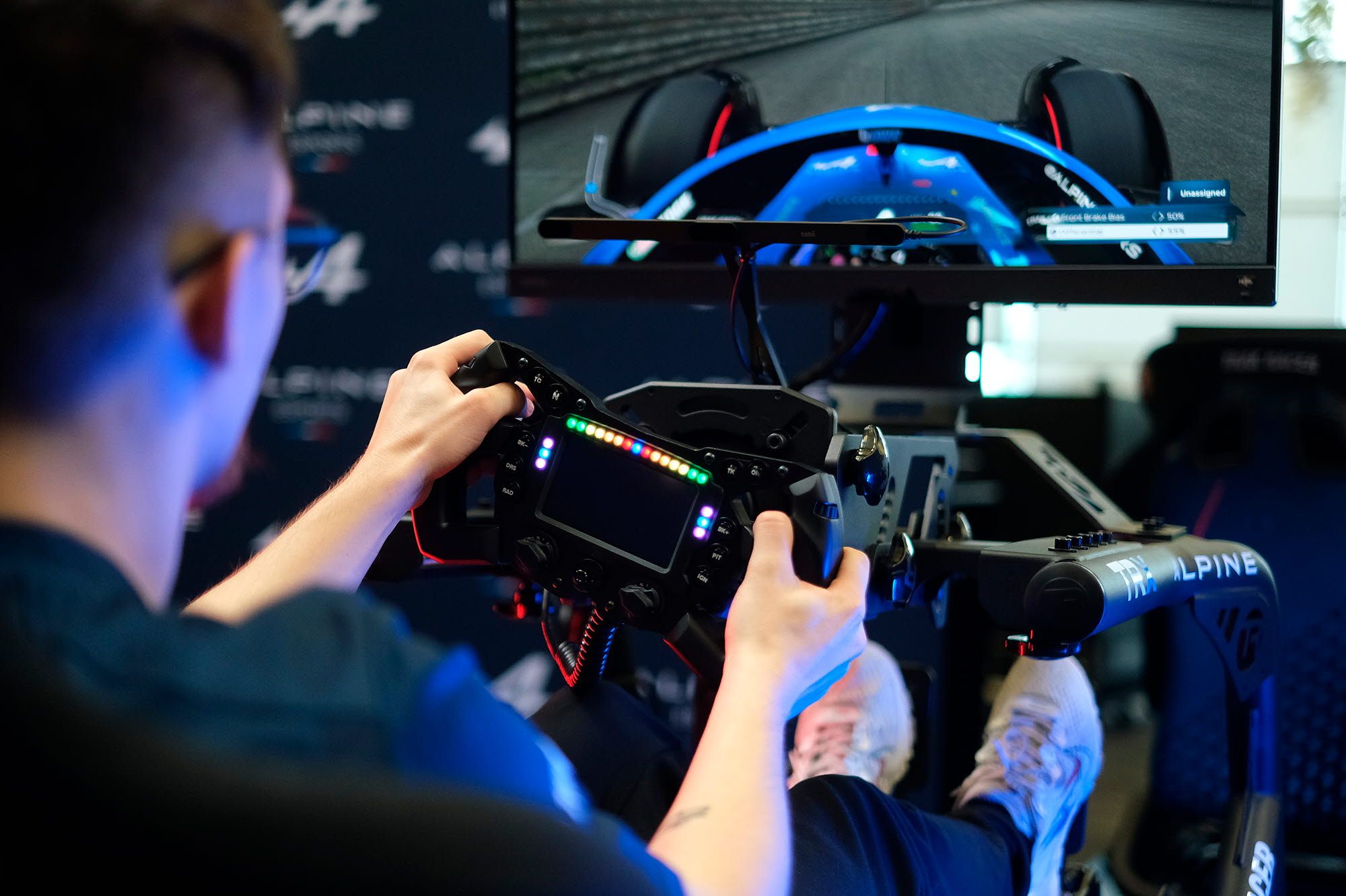 Alpine Esports sim racing live play