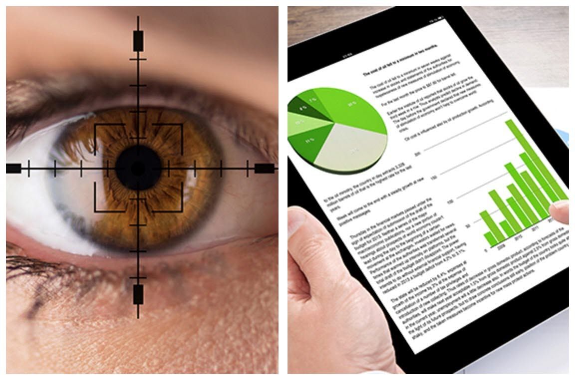 Tobii Right Eye measure eye movements