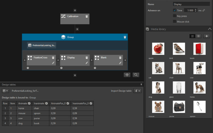 Tobii Pro Lab project types