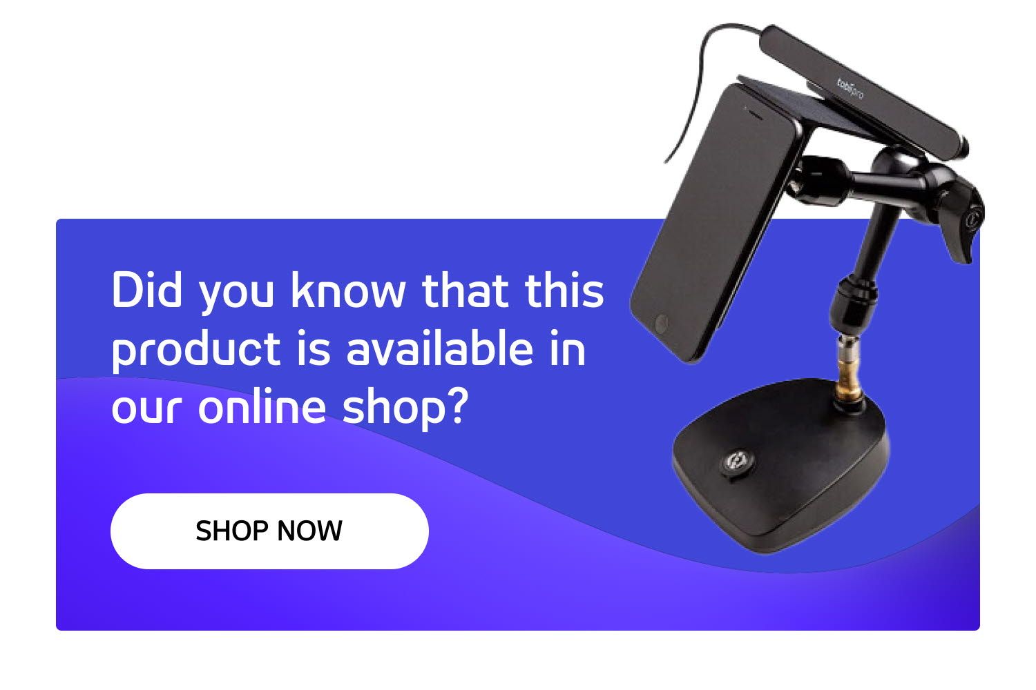 E-commerce CTA block 